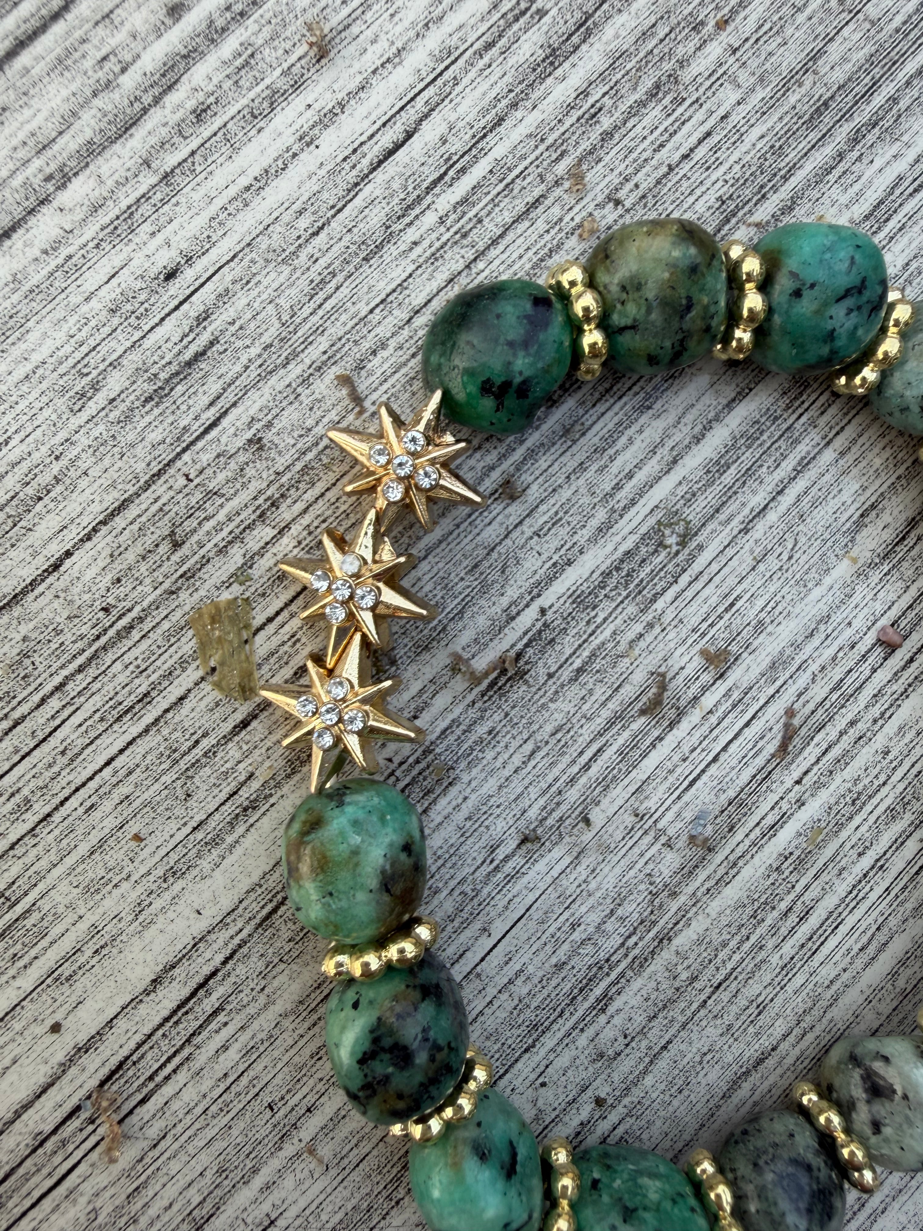 Carried by Starlight Beaded Bracelet