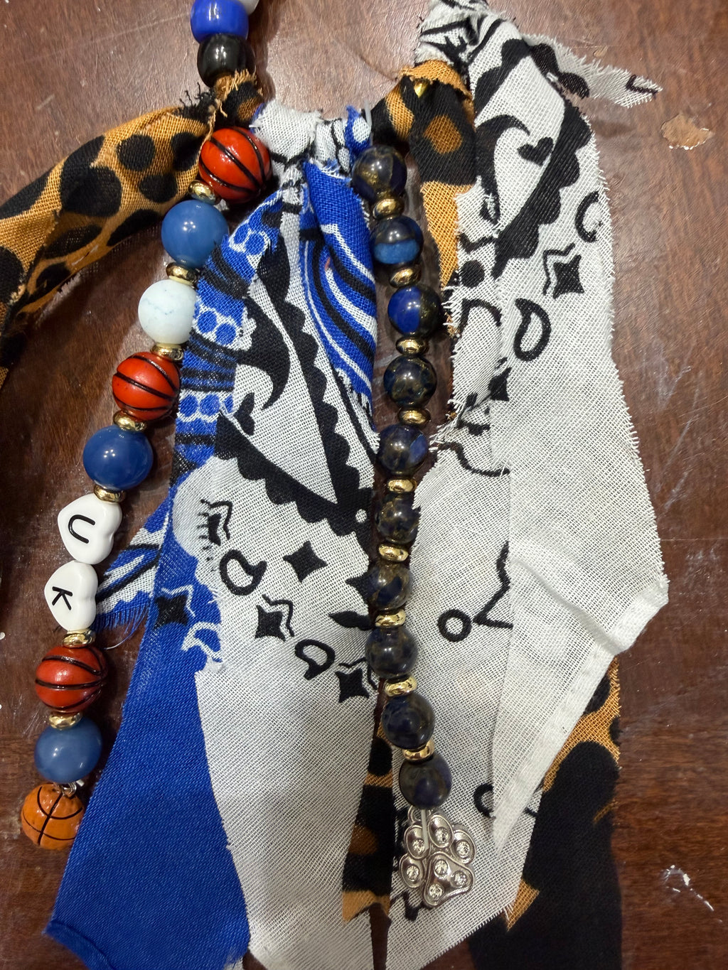 Blue & Blessed Bag Charm