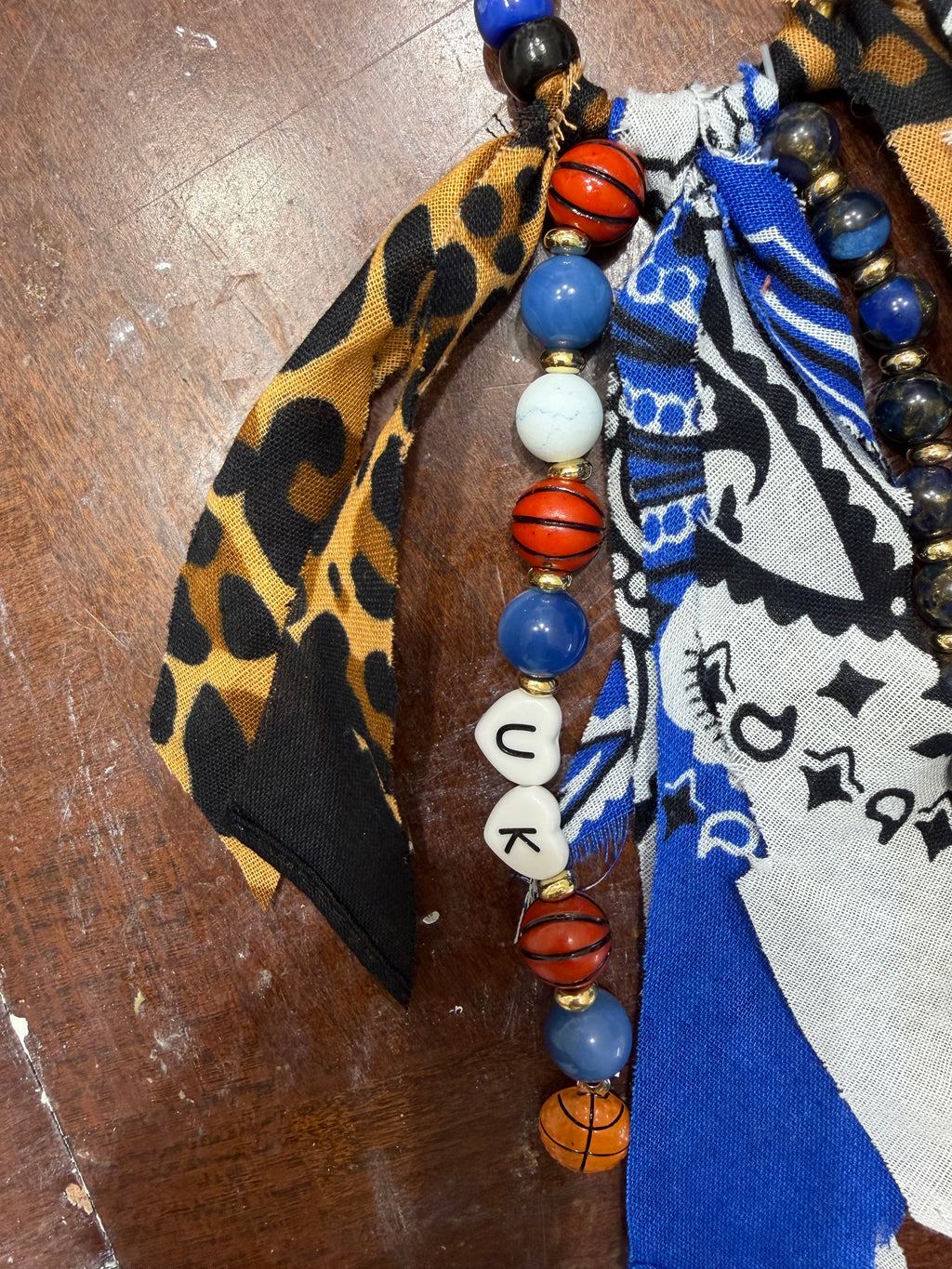 Blue & Blessed Bag Charm