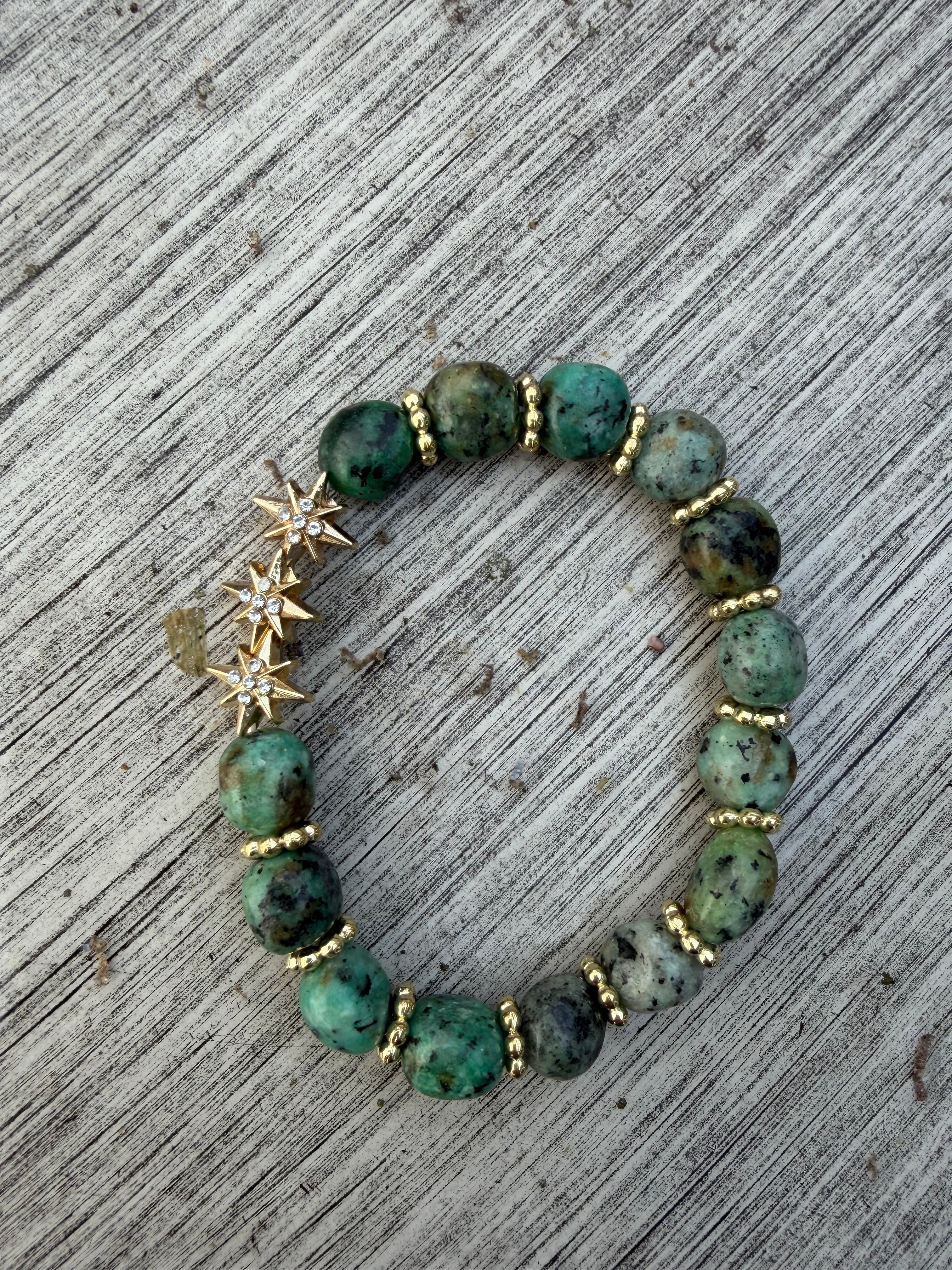 Carried by Starlight Beaded Bracelet