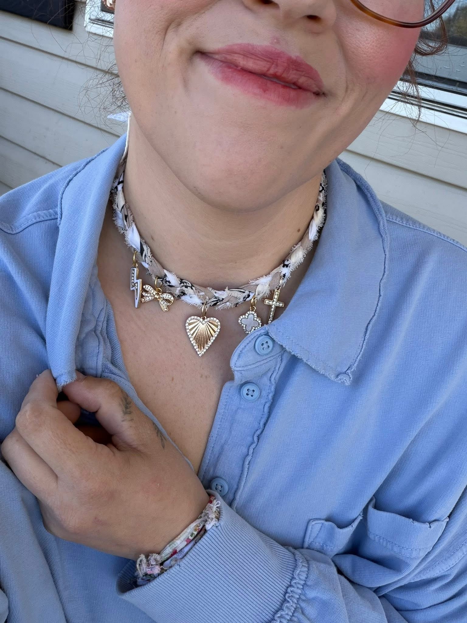 The Gracelynn Charm Necklace